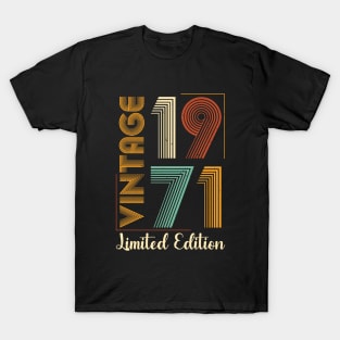 Vintage 1971 Limited Edition T-Shirt